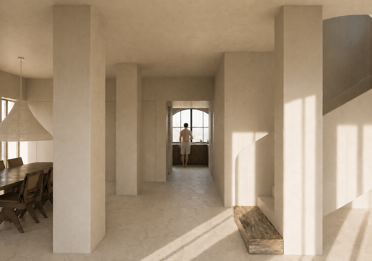 020 Seafront House — photograph by Visualizations for DE NUTTE STUDIO
