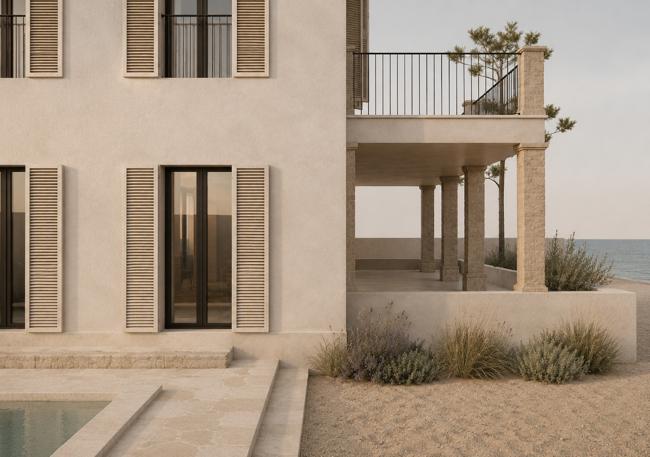 020 Seafront House — photograph by Visualizations for DE NUTTE STUDIO