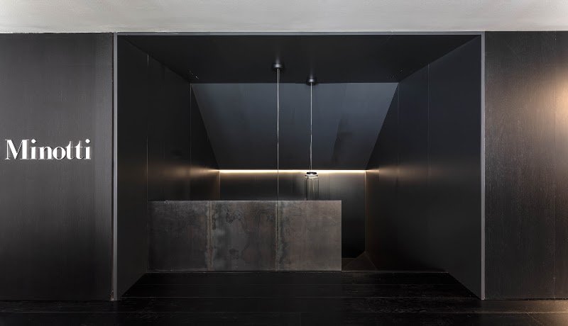 Minotti Flagship by Schaller, Bogota — photograph by Mateo Pérez for DE NUTTE STUDIO